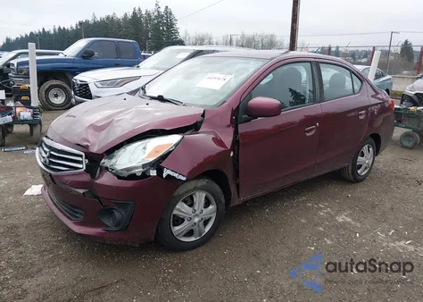 2018 Mitsubishi Mirage G4 Es from USA, damaged, VIN ML32F3FJXJHF05111